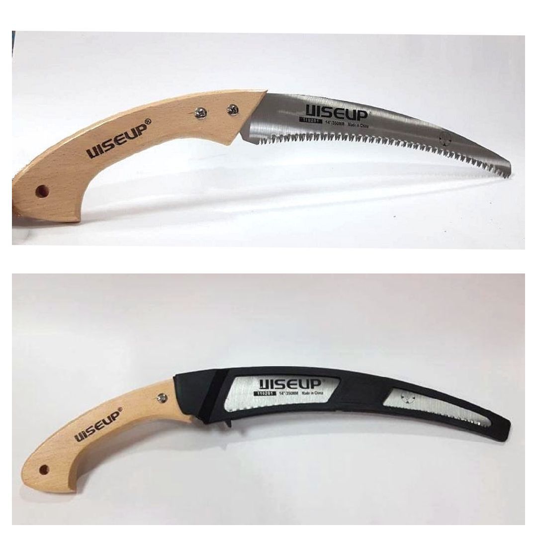 اره کج دسته چوبی wiseup