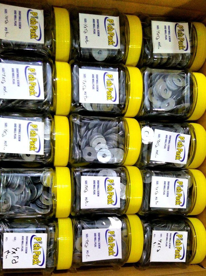 پک واشر تخت️تولید ملی️سایز 6*25