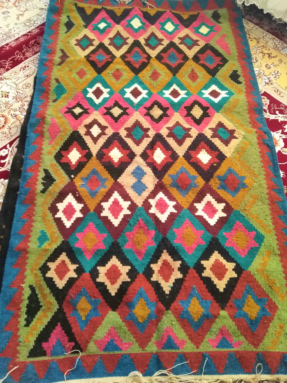 گلیم دست بافت نوثبت شده ملی عنبران