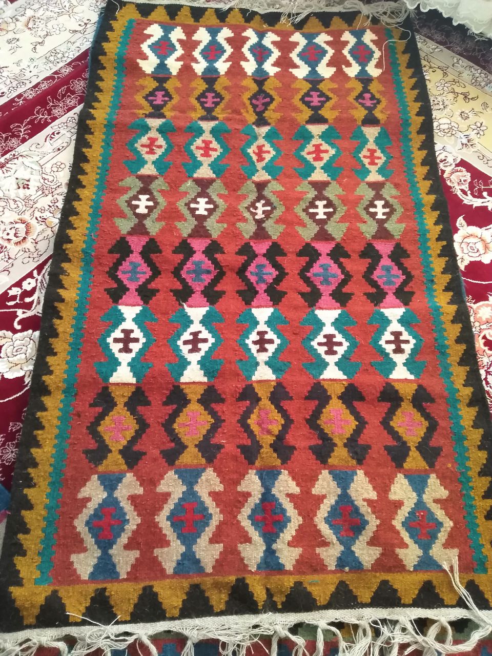 گلیم دست بافت نوثبت شده ملی عنبران