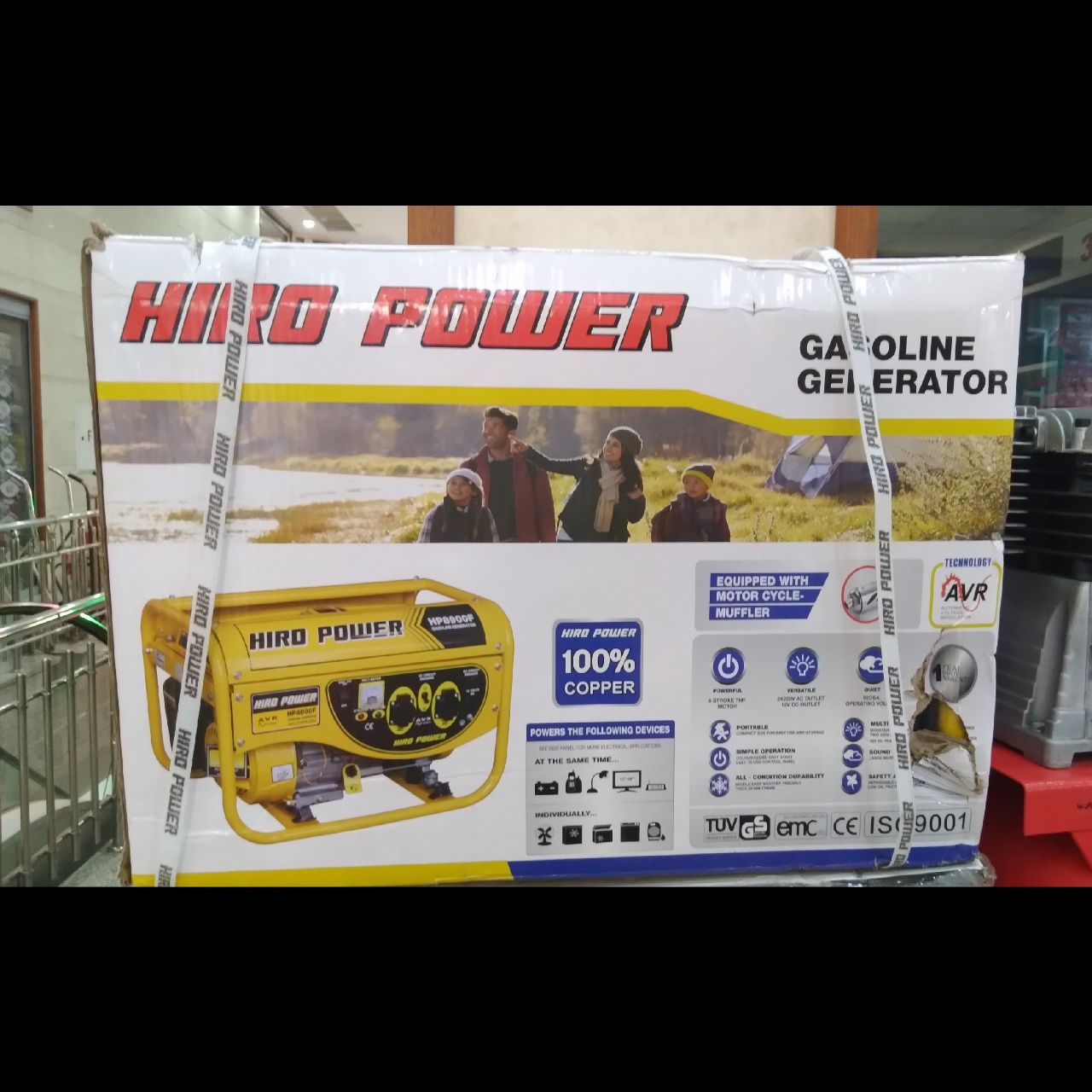 موتور برق ۳ کیلو وات تمام مس هیرو پ