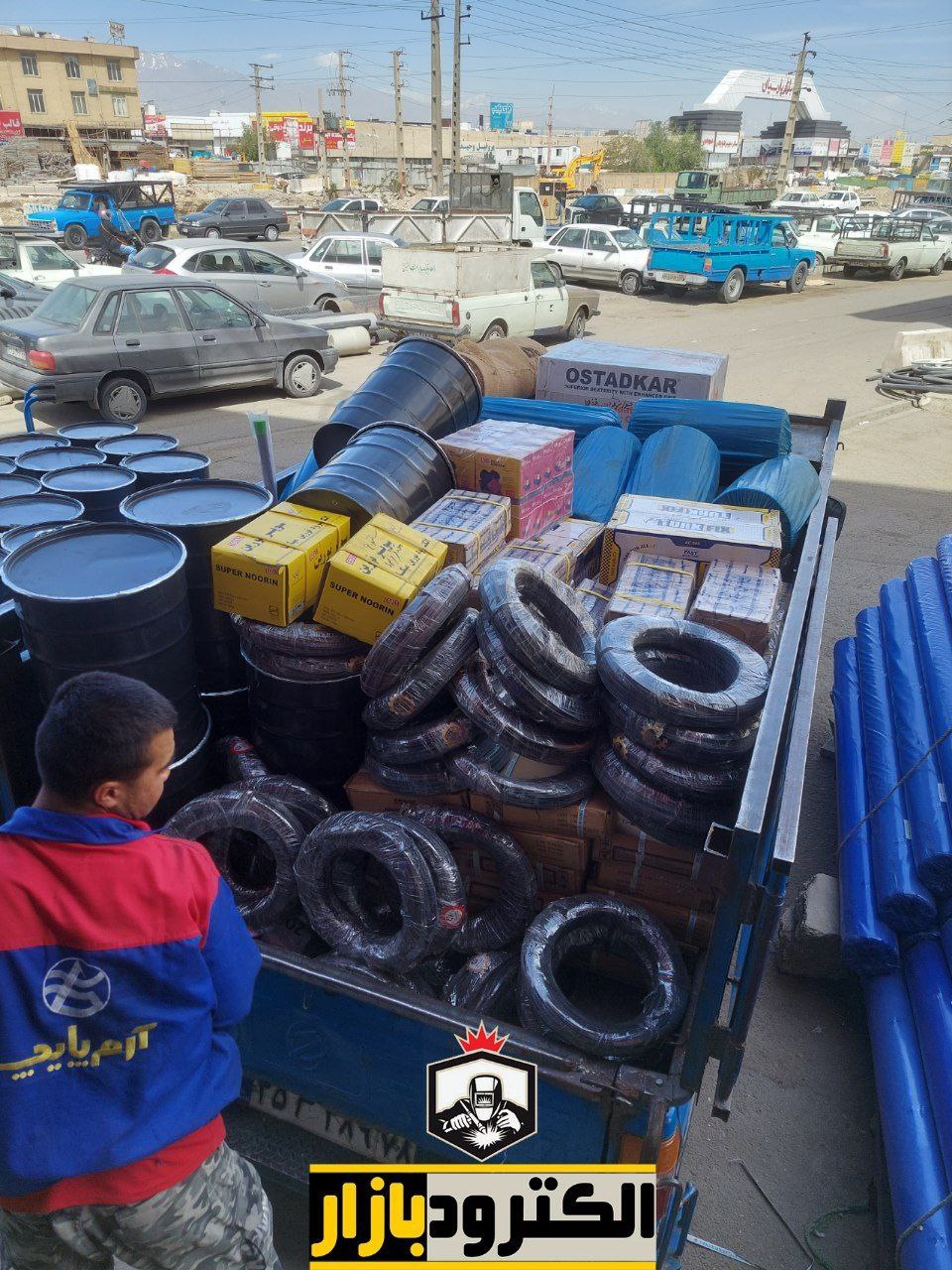 پخش الکترود و انواع لوازم ساختمانی 