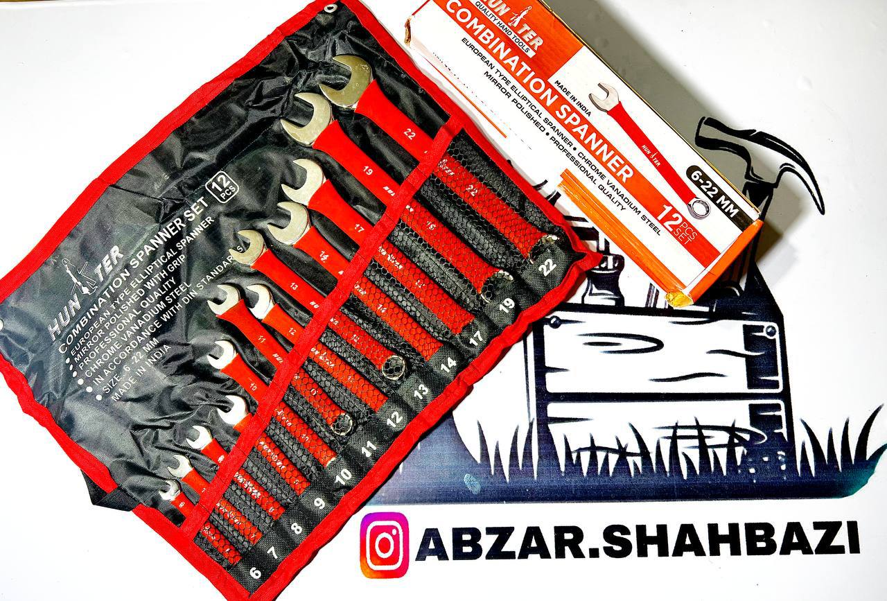 آچار 12عددي كيفي هانتر تعداد در كا