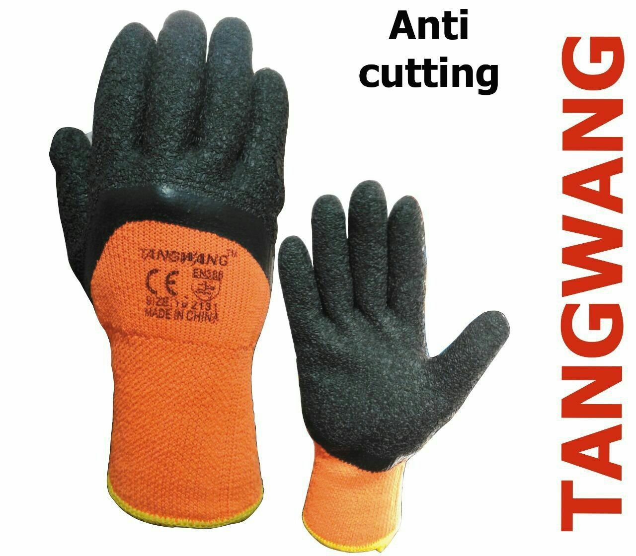 ‌️دستکش ضد برش حوله ای تانگ وانگ 
