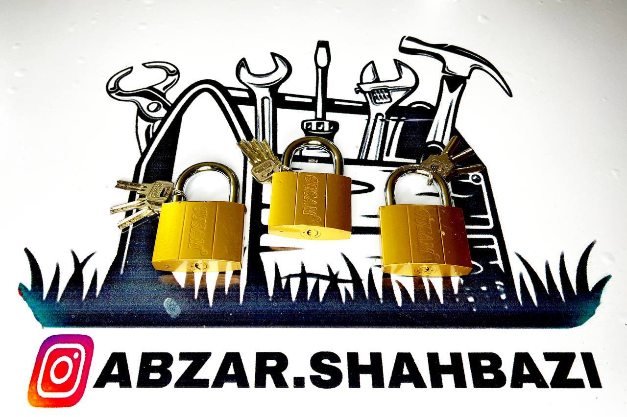  قفل آويز كليد ناوداني ٦٣ تعداد د