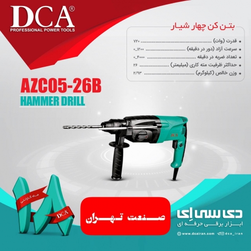 بتن کن چهارشیار