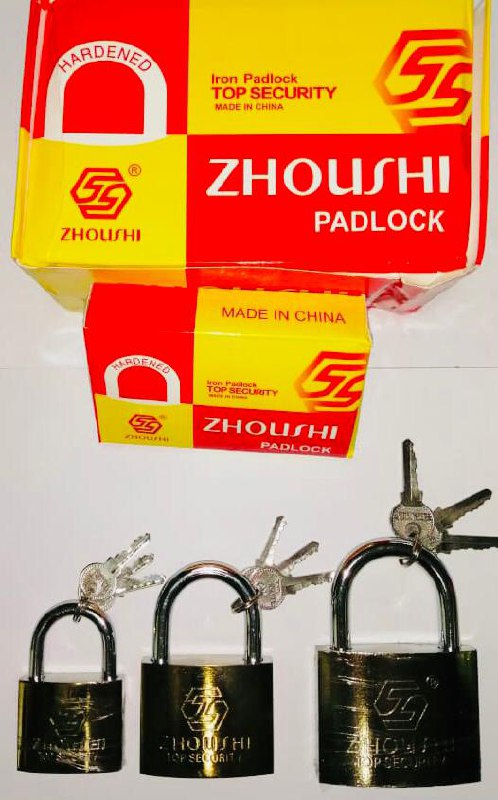 ️قفل آویز کلید سادهبرند زوشی(چینی)