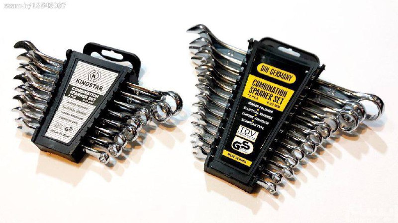 آچار پلکانی DiN Germany ۸ عددی و 