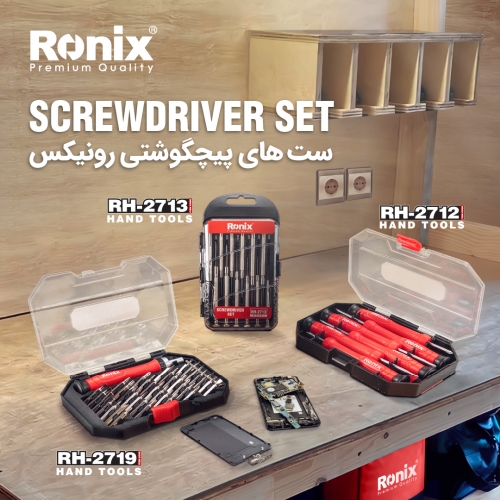 پیچگوشتی های رونیکس