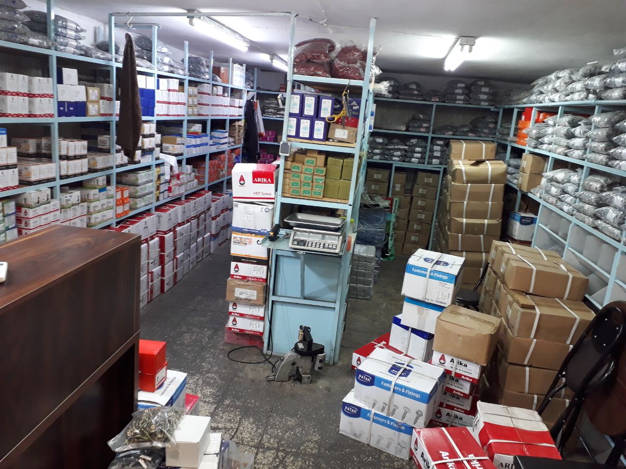 پیچ شیروانی تایوانی سایز جور پیچ 