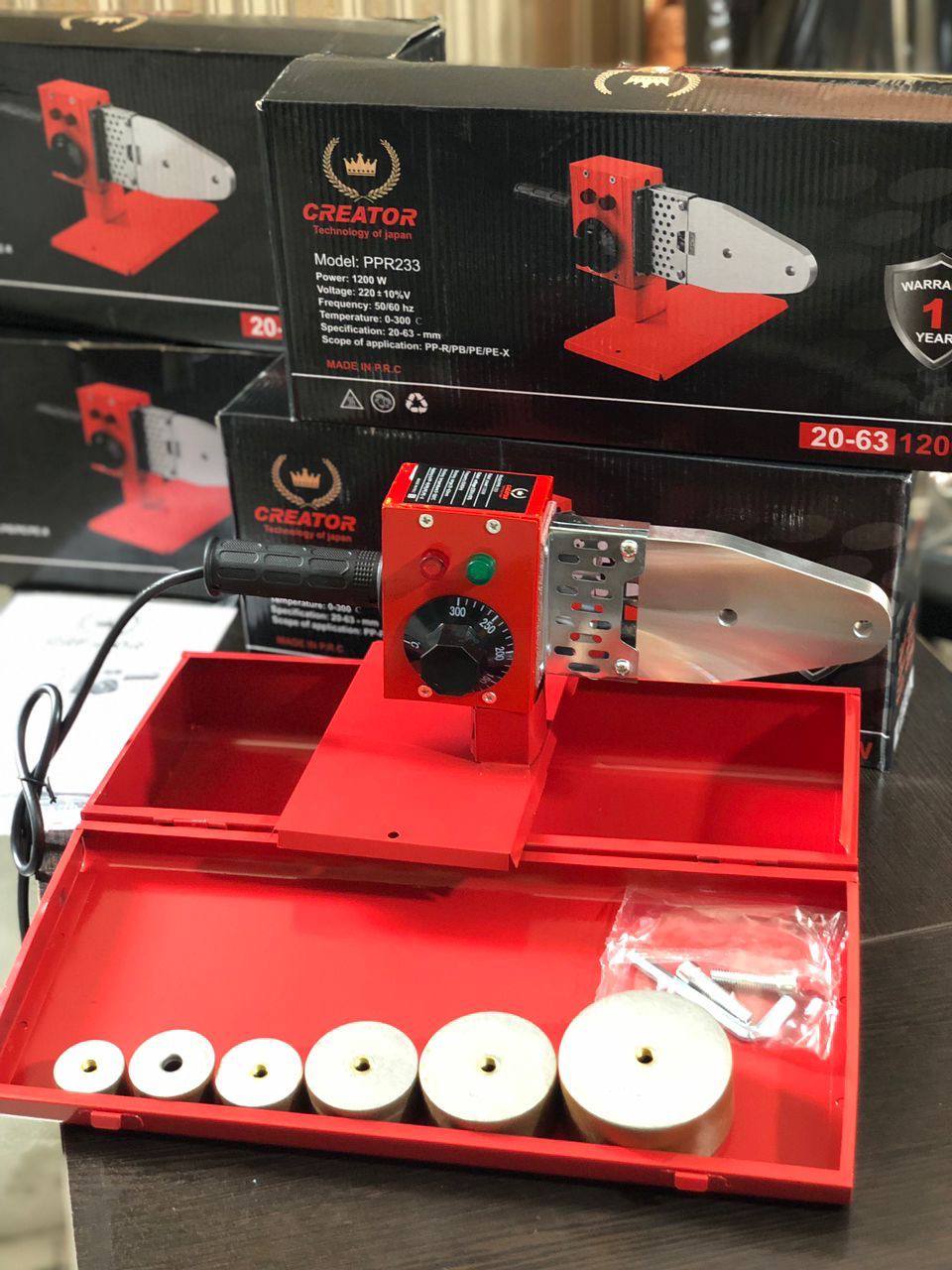 اتو لوله کریتور۶ لقمه۱۲۰۰ وات