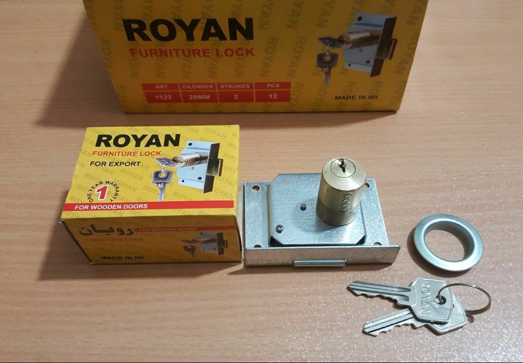 قفل دوپله اکونومی و برنجی رویان ROY