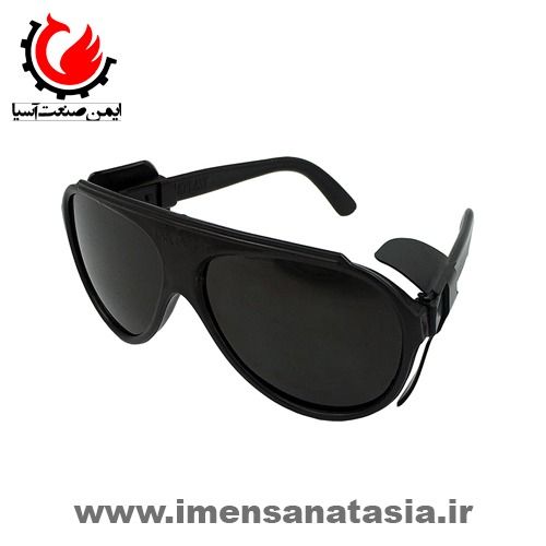 ?عینک دودی جوشکاری ?مارک تک پلاست