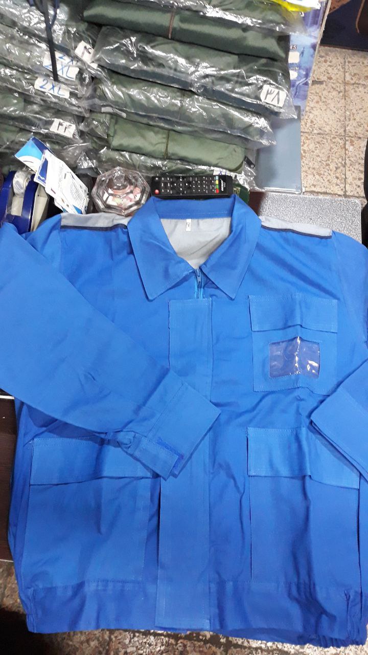 لباس کار دو تیکه کتان️کیفیت عالیق