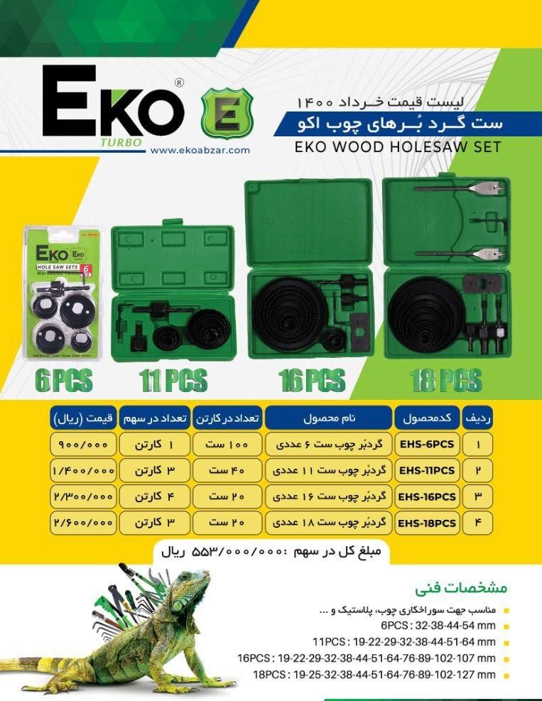 ست گرد بر چوب اکو Eko پخش و فروش 