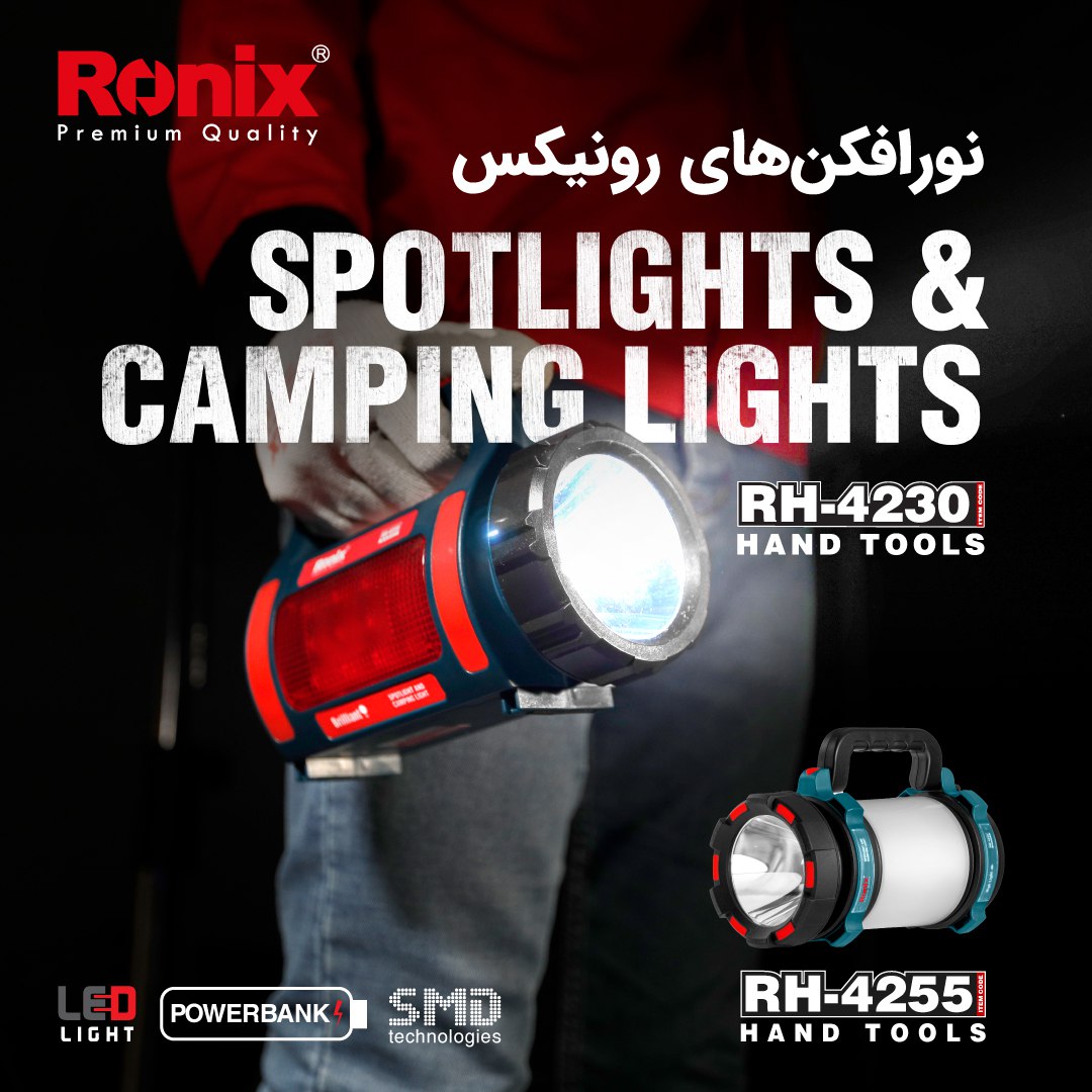نورافکن لیتیوم حرفه ای RH-4230 رونی