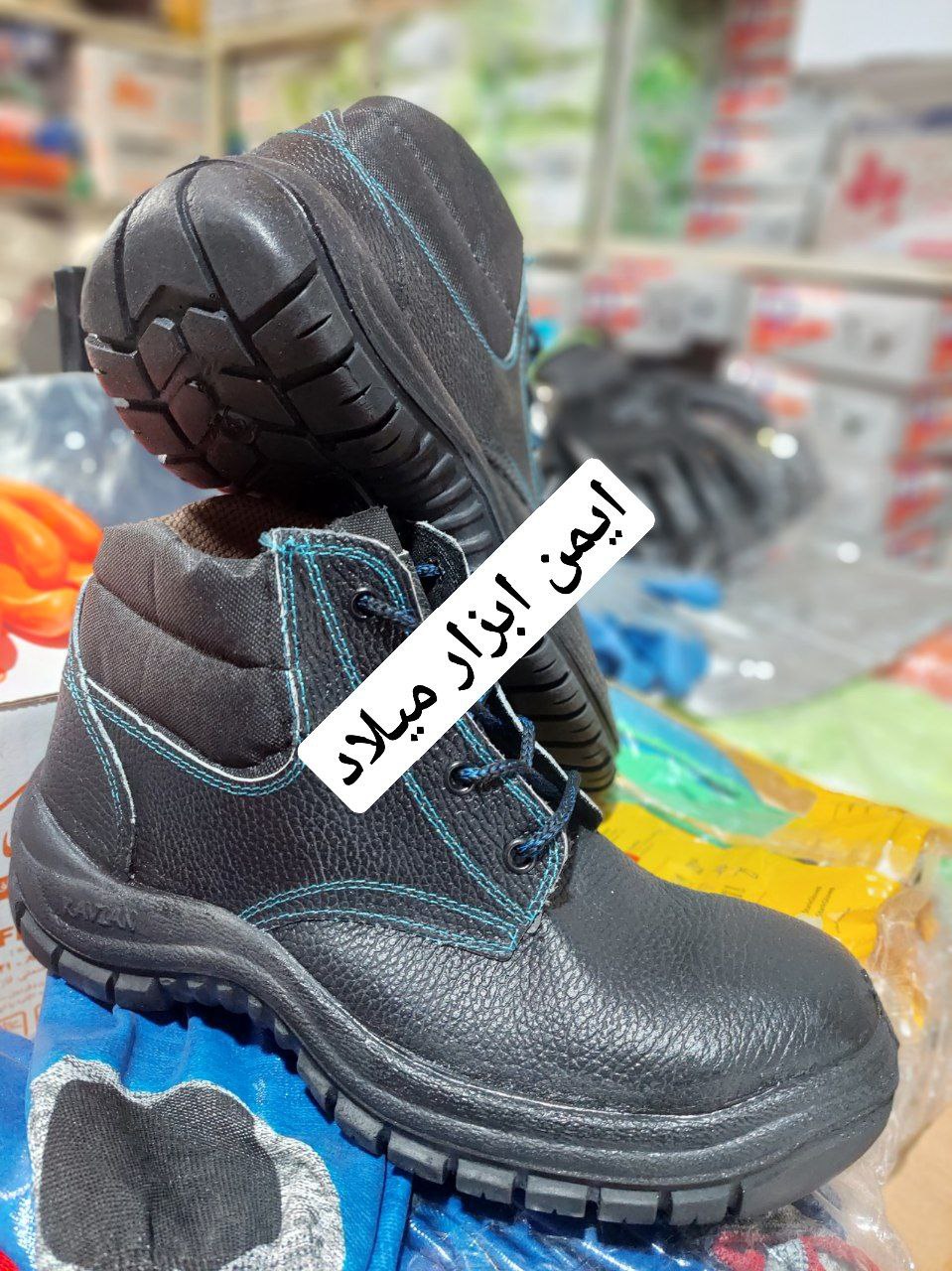 پوتین ایمنی کاویانکارتن ۱۰جفتی?رو