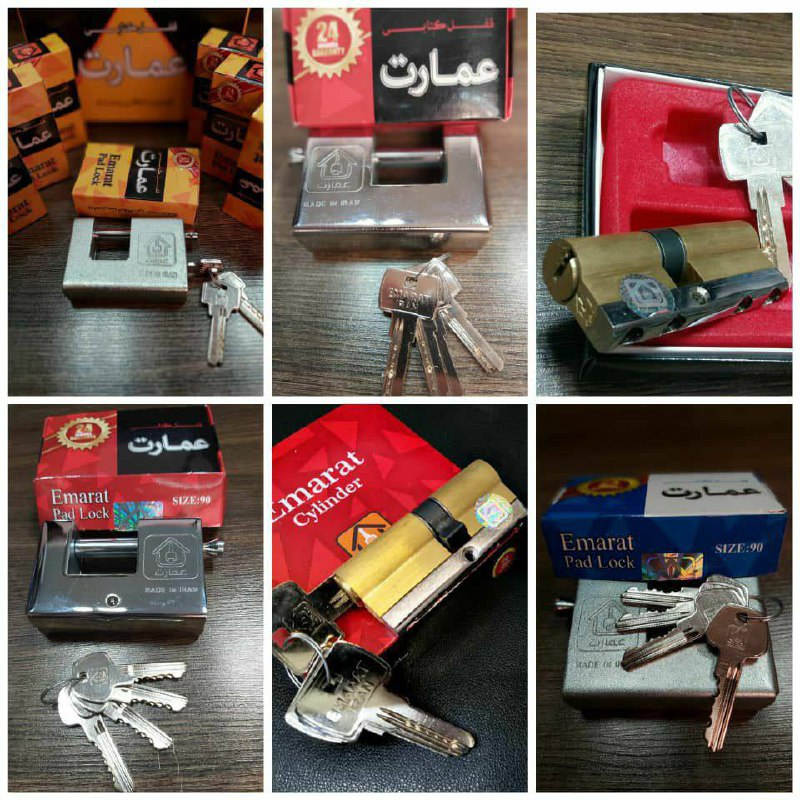 کلیه محصولات قفل عمارت در این مجموع
