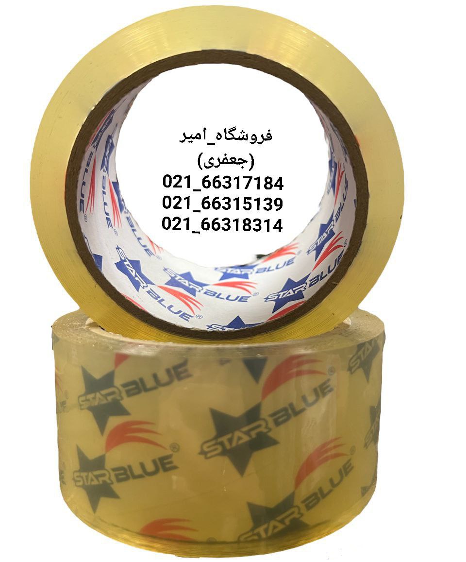 چسب شیشه ای کریستالی استاربلوچسب 9