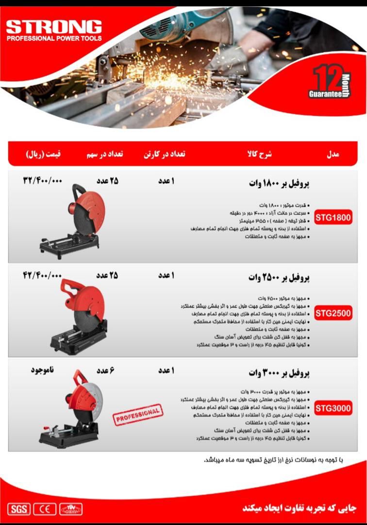 محصولات استرانگ