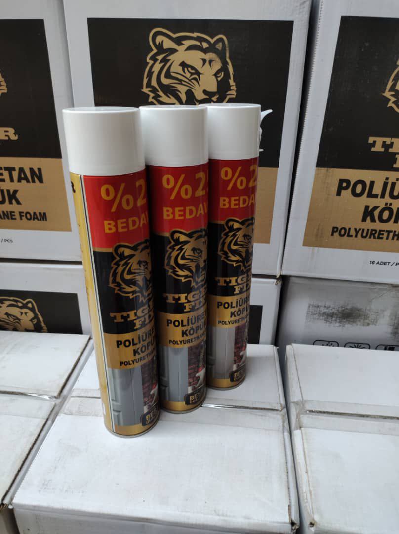 فروش ویژه اسپری فوم تایگر ️ساخت ت