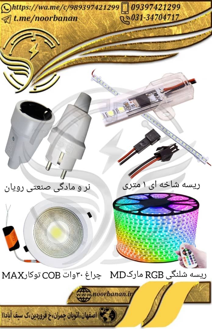 پخش برق نوربانان (سپهر)ریسه شاخه 