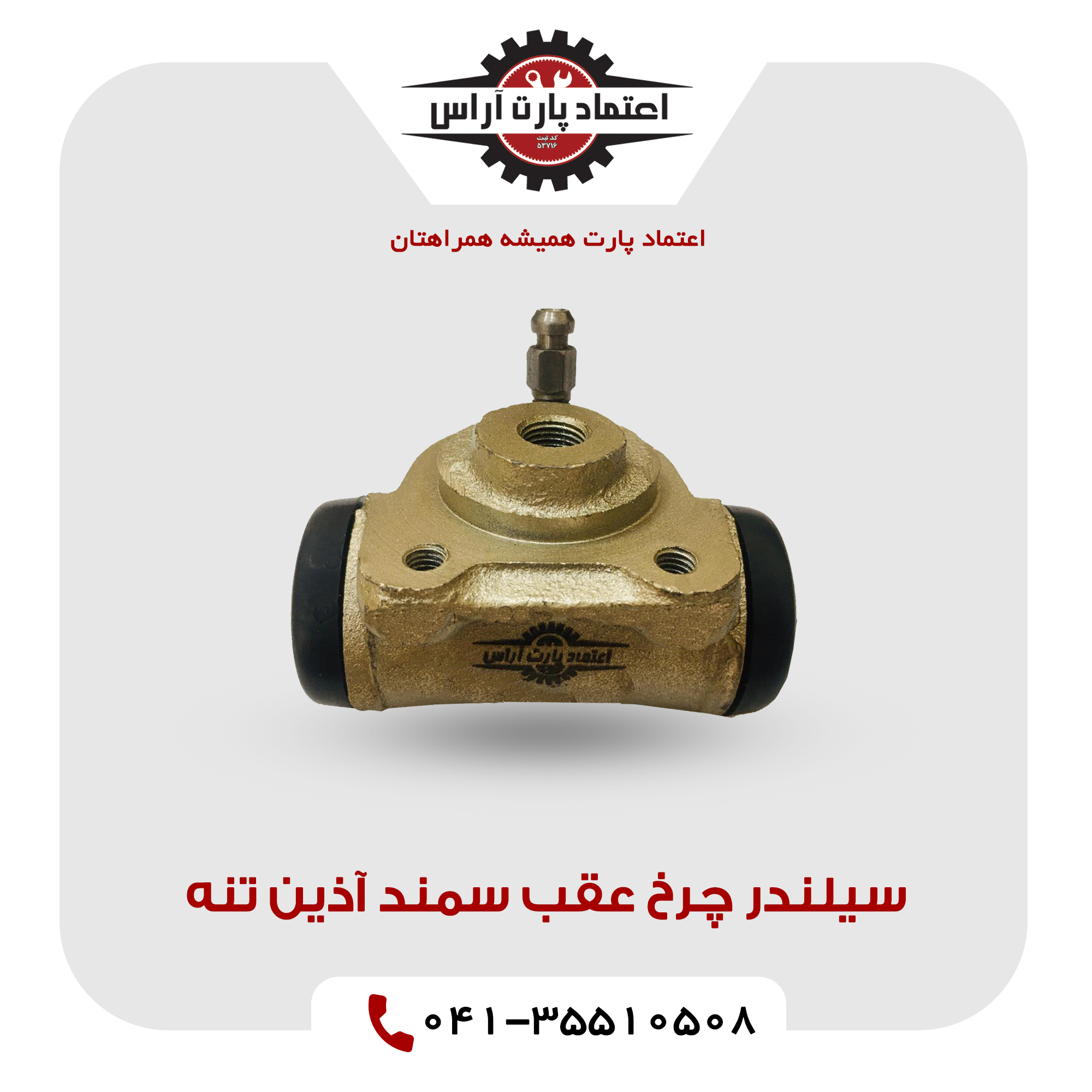 سیلندر چرخ عقب سمند آذین تنه