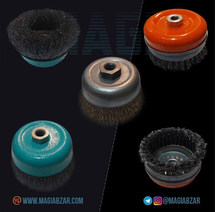 ️فرچه سيمىكاسه اى و تخت در ابعاد م