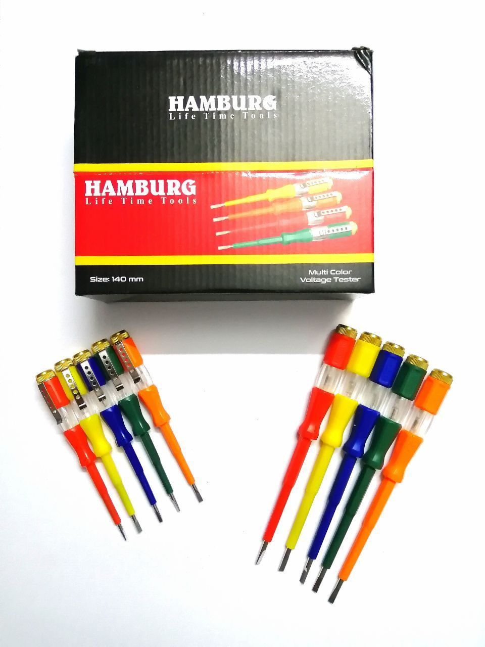 فازمتر رنگی سربرنجی حرفه ای HAMBURG