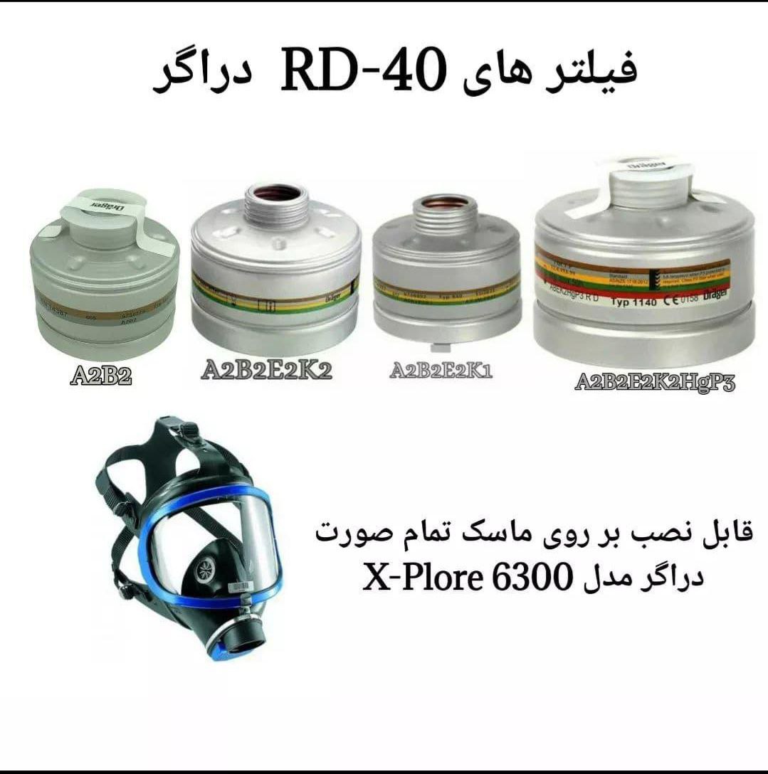 فیلتر دراگر قابل نصب بر روی ماسک تم
