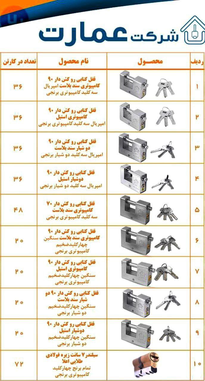 #پخش_مستقیم_شرکت_عمارت#قفل_کتابی_ع