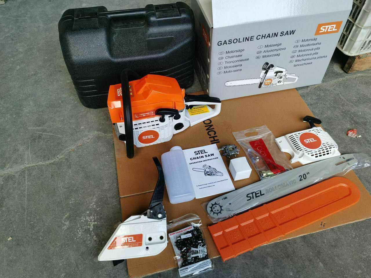 اره درخت بر بنزینی ۵۰ سانت استل طرح