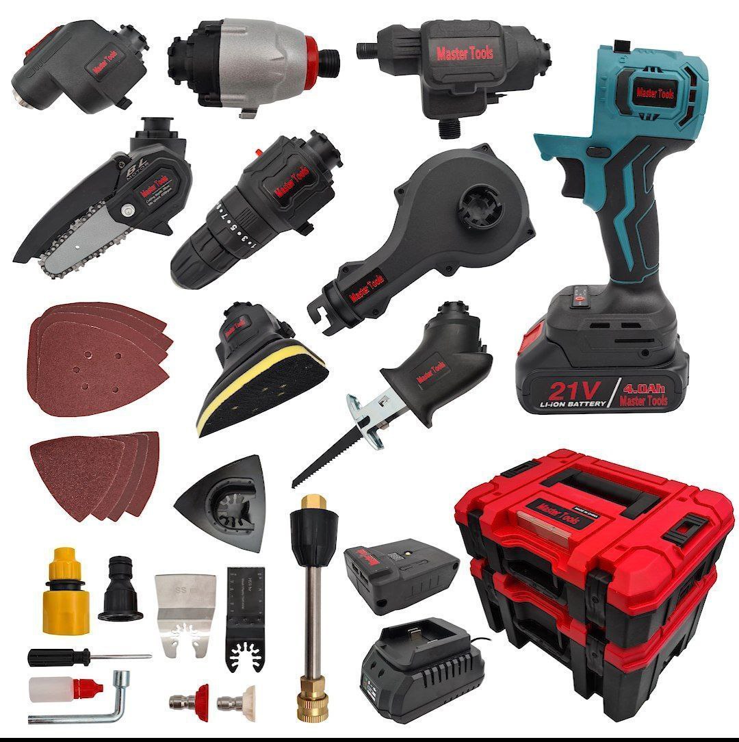 شارژی ۹ کاره مستر تولز دریل شارژی