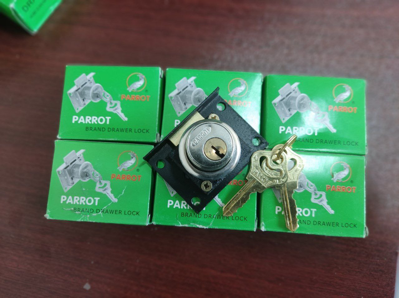 قفل کمدی تک پله طوطیPARROTجنس سنگ