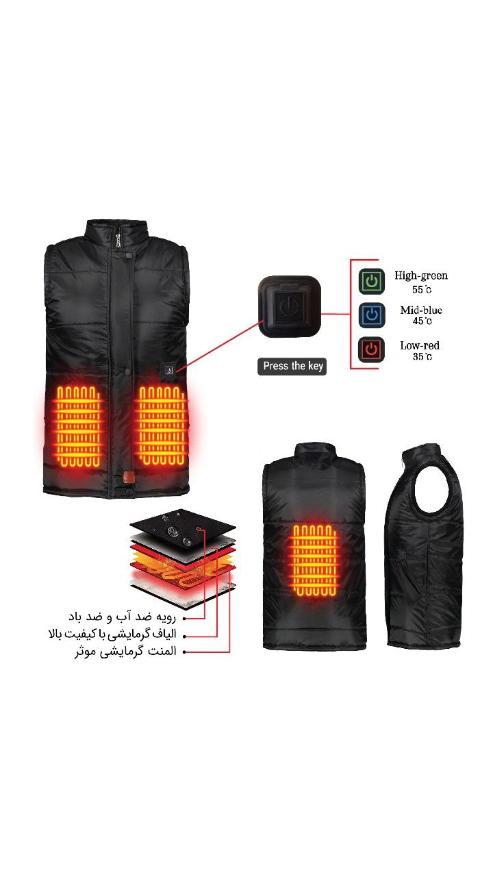  سرما تو راهه جلیقه گرمایشی خریدی! 