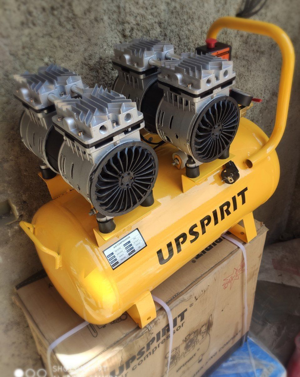 کمپرسور ۵۰ لیتری ۲ موتور سایلنتآپ 