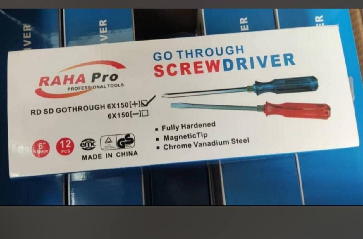 پیچ گوشتی ۱۵۰*۶ ضربه خور۲۷۰،۰۰۰﷼ک