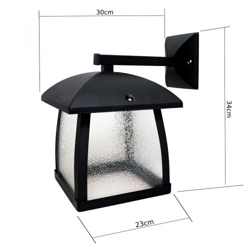 چراغ حیاطی فلزی مدرن