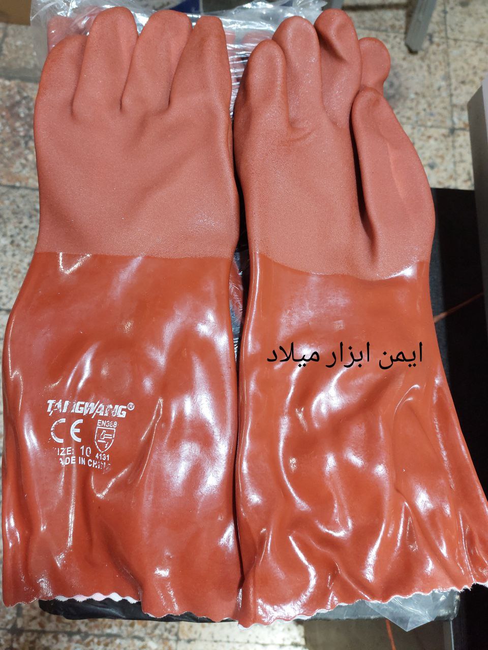 ️دستکش ضد اسید اکتی فرش️برند TANGW