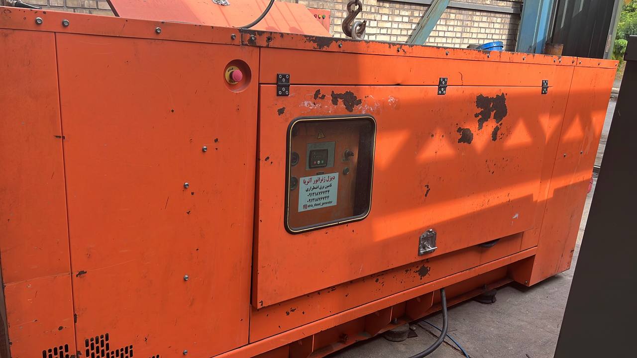 فروش دیزل ژنراتور سایلنت140KVA 09