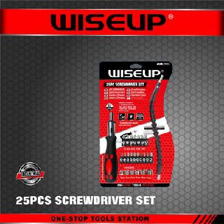 ست پيچ گوشتى 25 عددى WISEUP