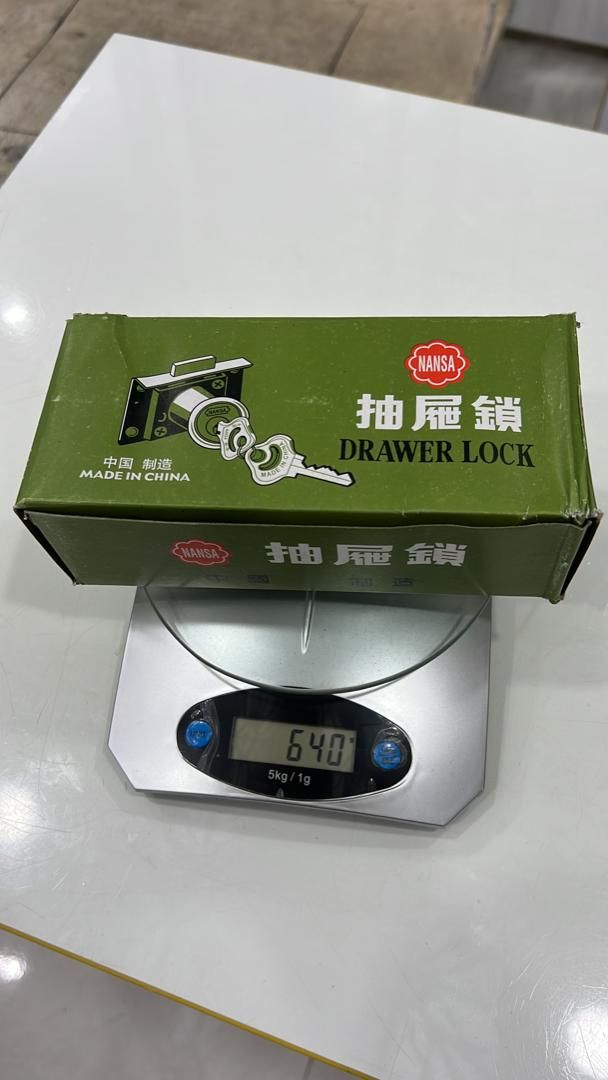 قفل کمدی تک پله NANSAتعداد کارتن :