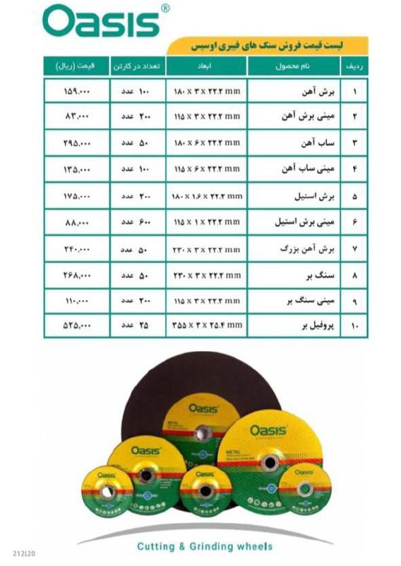 لیست جدید سنگ های فیبری #اوسیسمجم