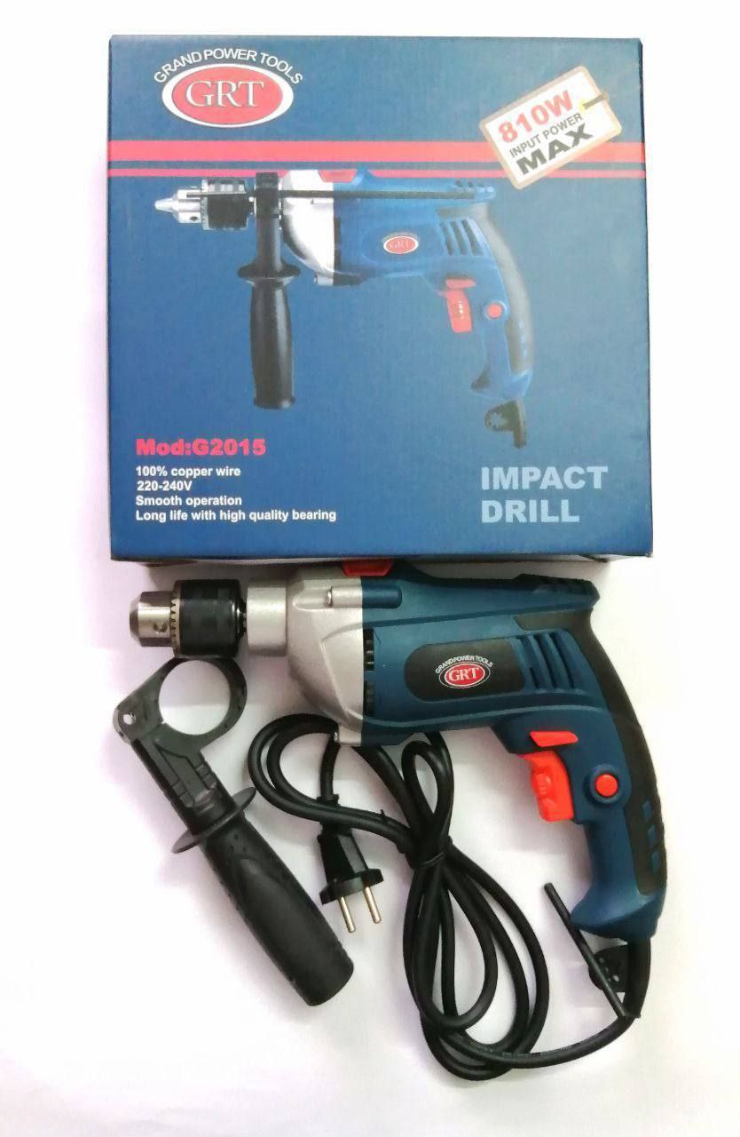 دریل 13mm 810w GRTیکسال ضمانت کتبی