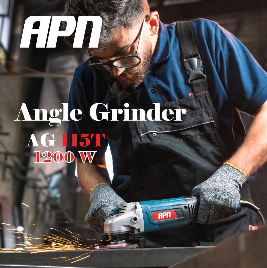 AG115Tمینی فرز دسته بلند 1200 وات