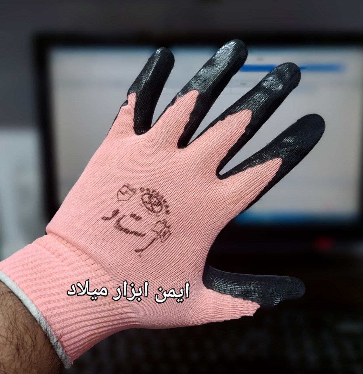 دستکش کف مواد استادکارتن ۱۸۰ جفتی