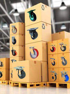 واردات وتوزیع چرخهای صنعتی ثابت وگر