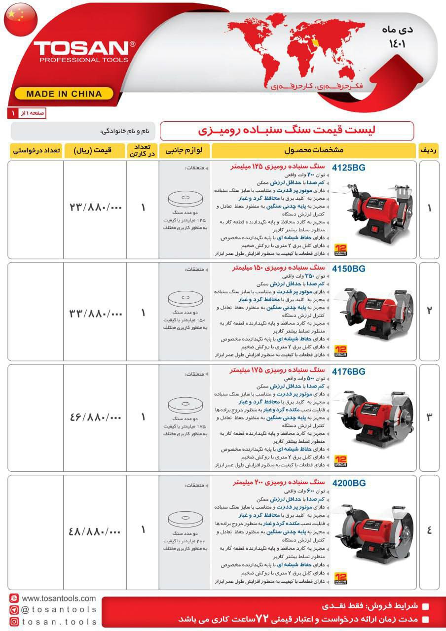 فروشگاه برش سایش سهند نماینده فروش 