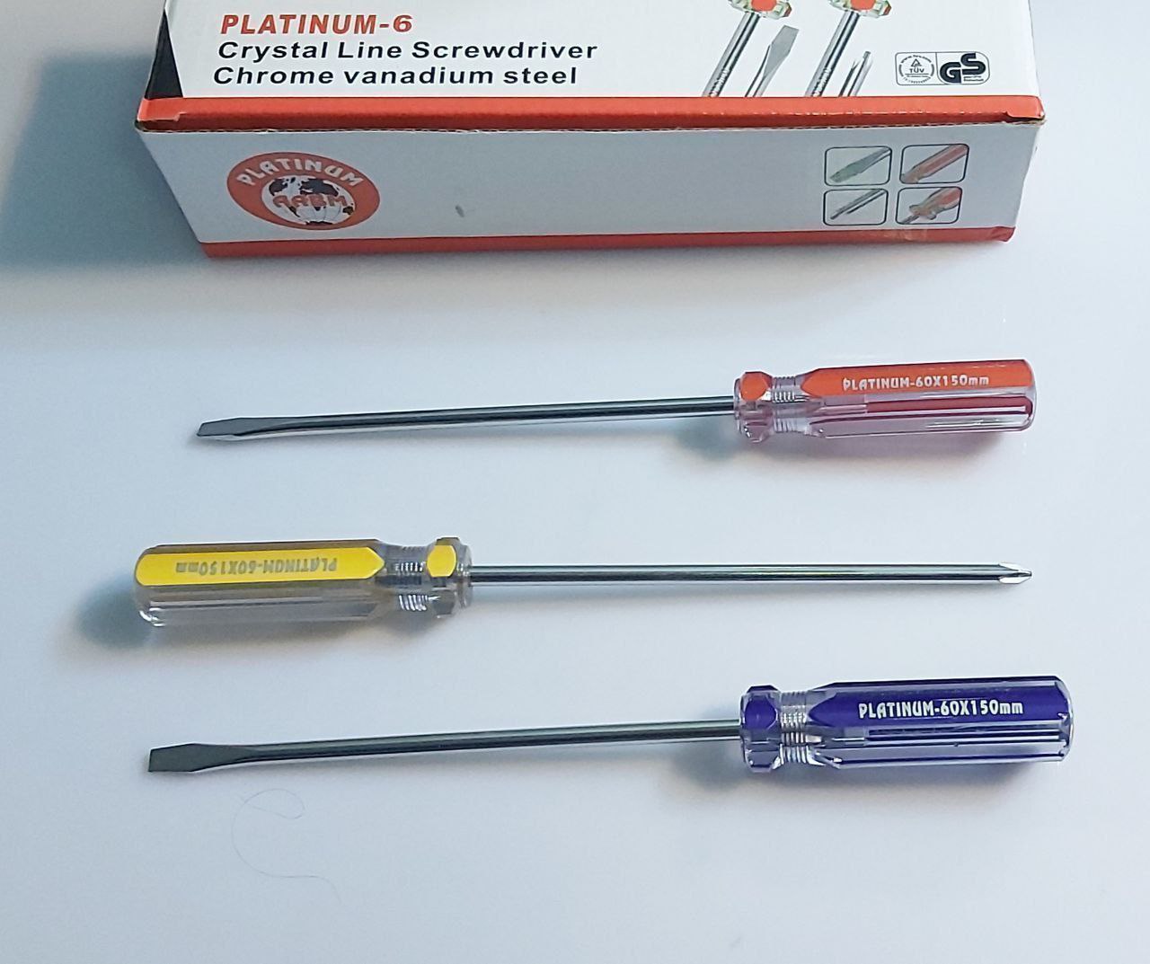 ? پیچ گوشتی ۱۵۰×۶ معمولی پلاتینیوم