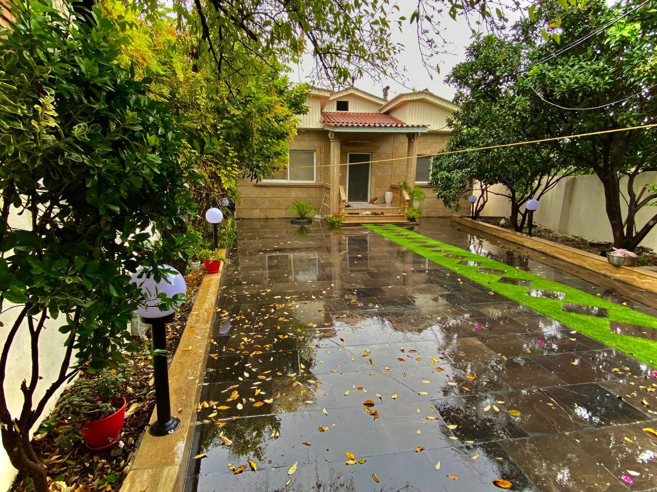 کد ۱۲۵چمستان سعادت اباد️۳۸۰ زمین،
